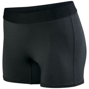 Augusta Sportswear 2625 - Ladies Hyperform Fitted Short Black