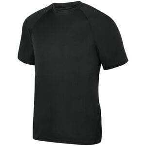 Augusta Sportswear 2790 - Attain Raglan Sleeve Wicking Tee Black