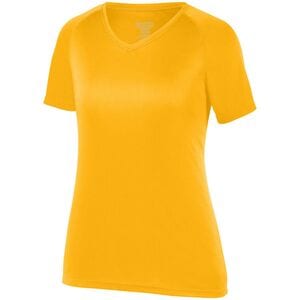 Augusta Sportswear 2793 - Girls Attain Raglan Sleeve Wicking Tee Gold