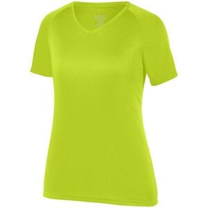 Augusta Sportswear 2793 - Girls Attain Raglan Sleeve Wicking Tee Lime