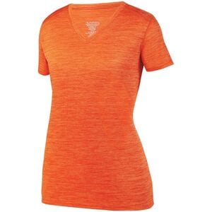 Augusta Sportswear 2902 - Ladies Shadow Tonal Heather Training Tee Orange