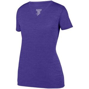 Augusta Sportswear 2902 - Ladies Shadow Tonal Heather Training Tee Purple