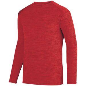 Augusta Sportswear 2903 - Shadow Tonal Heather Long Sleeve Tee Red