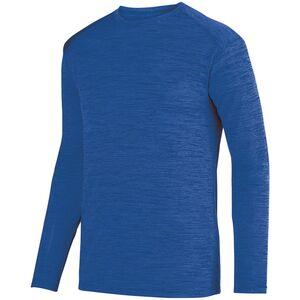 Augusta Sportswear 2903 - Shadow Tonal Heather Long Sleeve Tee Royal blue