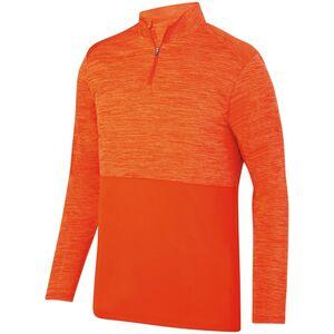 Augusta Sportswear 2908 - Shadow Tonal Heather 1/4 Zip Pullover Orange