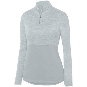 Augusta Sportswear 2909 - Ladies Shadow Tonal Heather 1/4 Zip Pullover