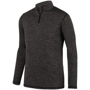 Augusta Sportswear 2955 - Intensify Black Heather 1/4 Zip Pullover