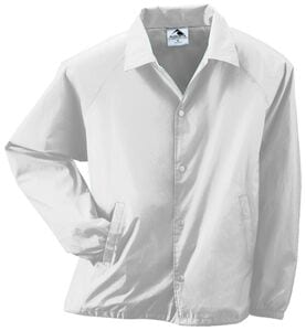 Augusta Sportswear 3100 - Nylon Coach's Jacket/Lined White
