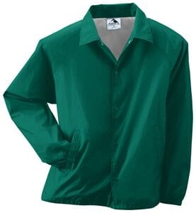 Augusta Sportswear 3100 - Nylon Coach's Jacket/Lined Dark Green