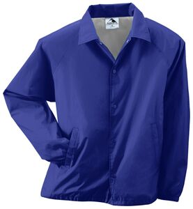 Augusta Sportswear 3100 - Nylon Coach's Jacket/Lined Purple