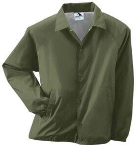 Augusta Sportswear 3100 - Nylon Coach's Jacket/Lined Olive Drab Green