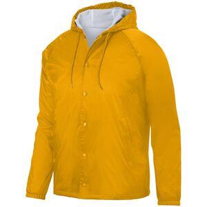Augusta Sportswear 3102 - Hooded Coach's Jacket Gold