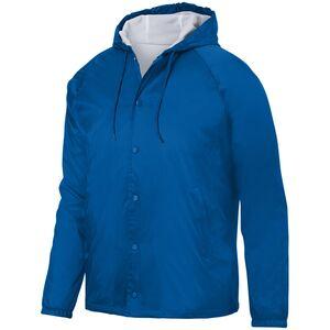 Augusta Sportswear 3102 - Hooded Coach's Jacket Royal blue
