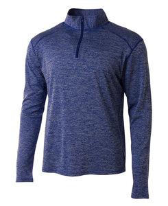 A4 A4N4010 - Adult Inspire 1/4 Zip Royal blue