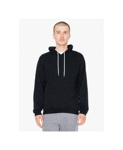 American Apparel AAF498W - Unisex Flex Fleece Drop Shoulder Pullover Hood Black