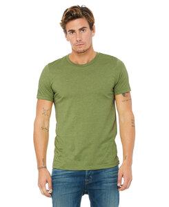 BELLA+CANVAS B3001CVC - Unisex Heather CVC Short Sleeve Tee Heather Green