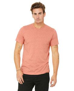 BELLA+CANVAS B3001CVC - Unisex Heather CVC Short Sleeve Tee Heather Sunset