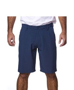 Burnside BN9820 - Men's Hybrid Stretch Short Heather Navy