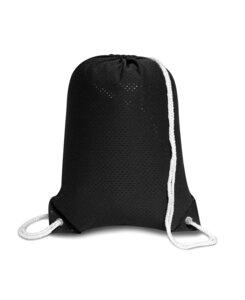 Liberty Bags LB8895 - Jersey Mesh Drawstring Backpack White