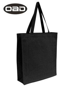 Liberty Bags OAD100 - OAD Promotional Canvas Shopper Tote Black
