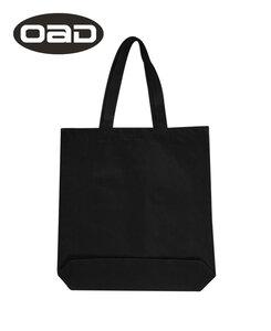 Liberty Bags OAD106 - OAD Medium 12 oz Gusseted Tote Black