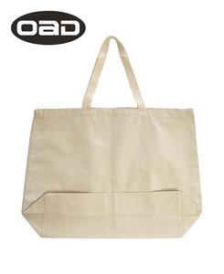 Liberty Bags OAD108 - OAD Jumbo 12 oz Gusseted Tote Natural