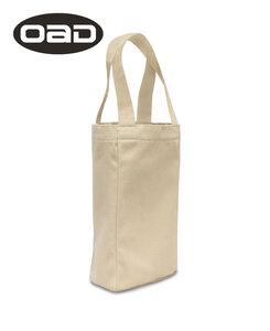 Liberty Bags OAD112 - OAD Two Bottle Wine Tote Natural