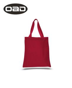 Liberty Bags OAD113 - OAD 12 oz Tote Bag Red