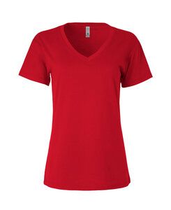Next Level NL3940 - Women's Relaxed V Tee Red