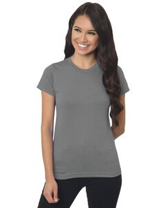 Bayside 4990 - Ladies Jersey T-Shirt Charcoal