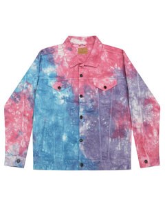 Tie-Dye 9050CD - Unisex Denim Jacket Cotton Candy