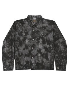 Tie-Dye 9050CD - Unisex Denim Jacket Crystal Black