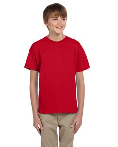 Fruit of the Loom 3931B - Youth 5 oz., 100% Heavy Cotton HD® T-Shirt Fiery Red