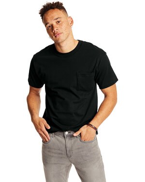 Hanes 5190P - Adult Beefy-T® with Pocket