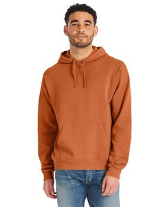 ComfortWash by Hanes GDH450 - Unisex Pullover Hooded Sweatshirt Texas Orange