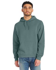 ComfortWash by Hanes GDH450 - Unisex Pullover Hooded Sweatshirt Cypress Green