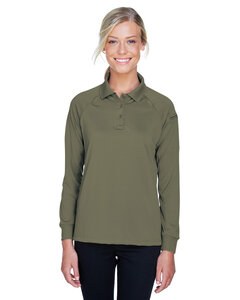 Harriton M211LW - Ladies Advantage Snag Protection Plus Long-Sleeve Tactical Polo Tactical Green