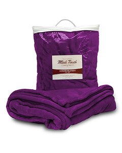 Liberty Bags 8721 - Mink Touch Luxury Blanket Plum