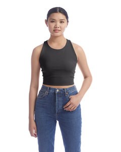Champion CHP110 - Ladies Fitted Cropped Tank Black