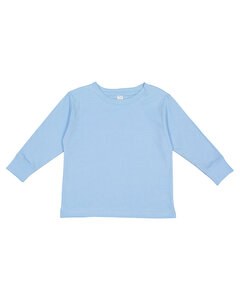 Rabbit Skins RS3302 - Toddler Long-Sleeve Fine Jersey T-Shirt Light Blue