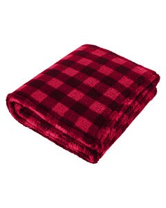 J. America JA8449 - Adult Epic Sherpa Pillow Blanket