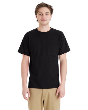 Hanes 5290P - Unisex Essential Pocket T-Shirt