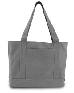 Liberty Bags 8870 - Seaside Cotton Canvas Pigment-Dyed Boat Tote Grey