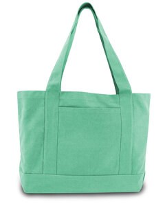 Liberty Bags 8870 - Seaside Cotton Canvas Pigment-Dyed Boat Tote Sea Glass Green