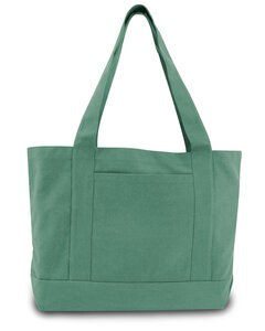 Liberty Bags 8870 - Seaside Cotton Canvas Pigment-Dyed Boat Tote Seafoam Green