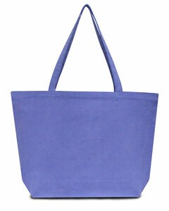 Liberty Bags LB8507 - Seaside Cotton Pigment-Dyed Large Tote Periwinkle Blue