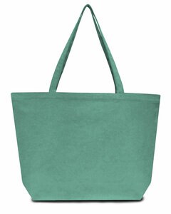 Liberty Bags LB8507 - Seaside Cotton Pigment-Dyed Large Tote Seafoam Green