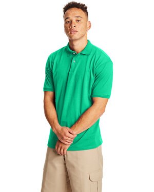 Hanes 054 - Adult EcoSmart® Jersey Knit Polo