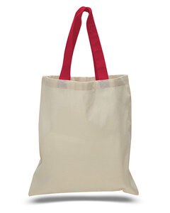 OAD OAD105 - Contrasting Handles Tote Red