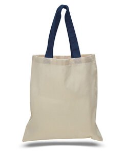 OAD OAD105 - Contrasting Handles Tote Navy